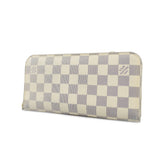 Louis Vuitton Bifold Long Wallet Damier Azur Portefeuille Ensolit