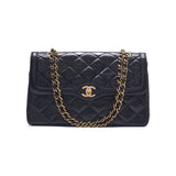 Chanel Matelasse Chain Lambskin Black