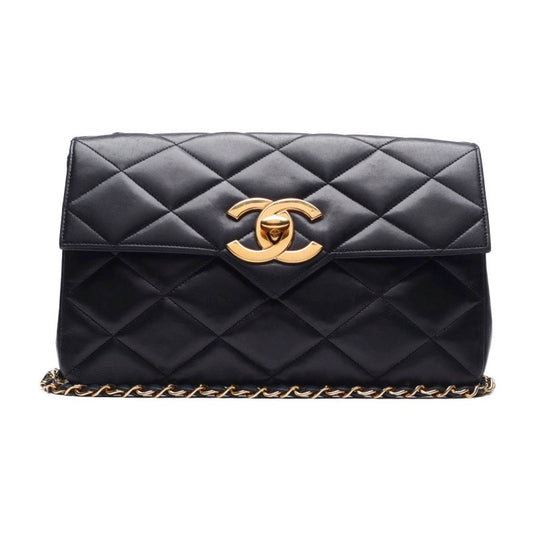 Chanel Matelasse Decacoco Chain Lambskin Black
