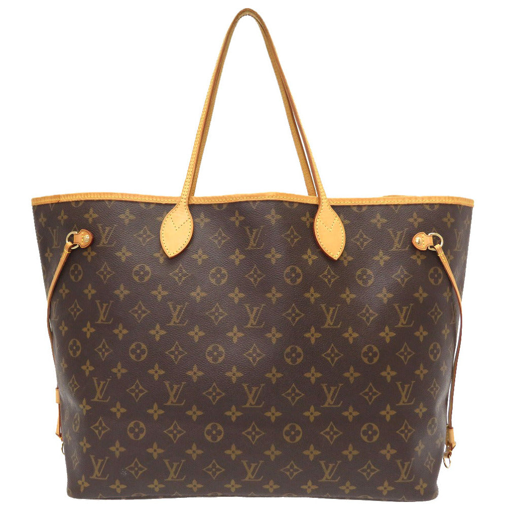 Louis Vuitton Monogram Neverfull GM Tote Bag Brown