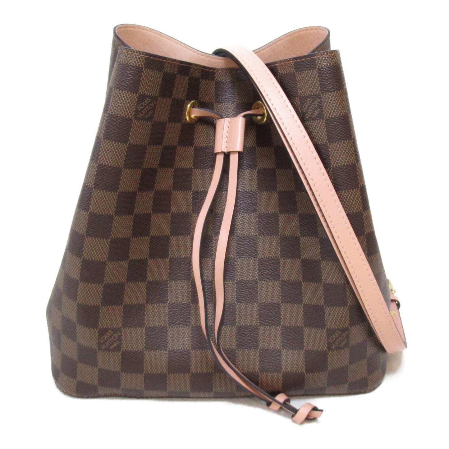 Louis Vuitton Neonoe Shoulder Bag PVC Coated Canvas Damier