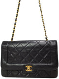 Chanel Matelasse Chain Shoulder Bag Black