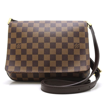 Louis Vuitton Damier M tte Tango Long Shoulder Ebene Brown