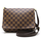 Louis Vuitton Damier M tte Tango Long Shoulder Ebene Brown