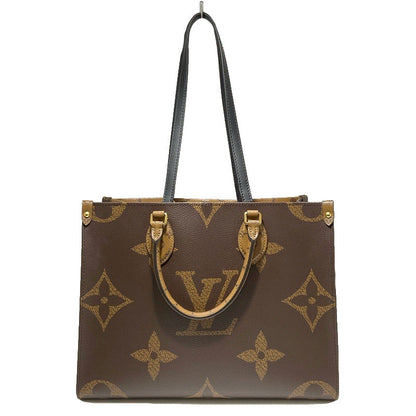 Louis Vuitton On The Go MM Giant Reverse Monogram Shoulder Bag