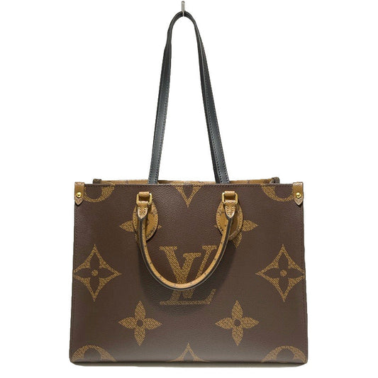 Louis Vuitton On The Go MM Giant Reverse Monogram Shoulder Bag