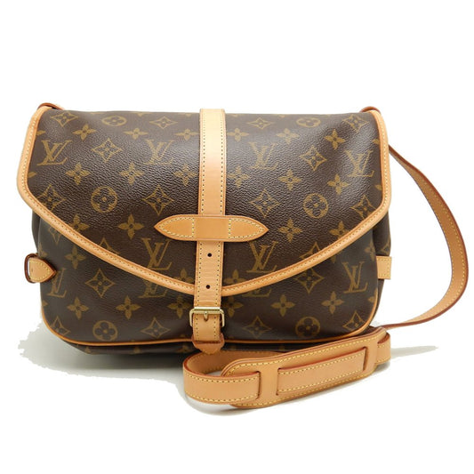 Louis Vuitton Monogram Saumur 30 Brown Diagonal Shoulder Bag