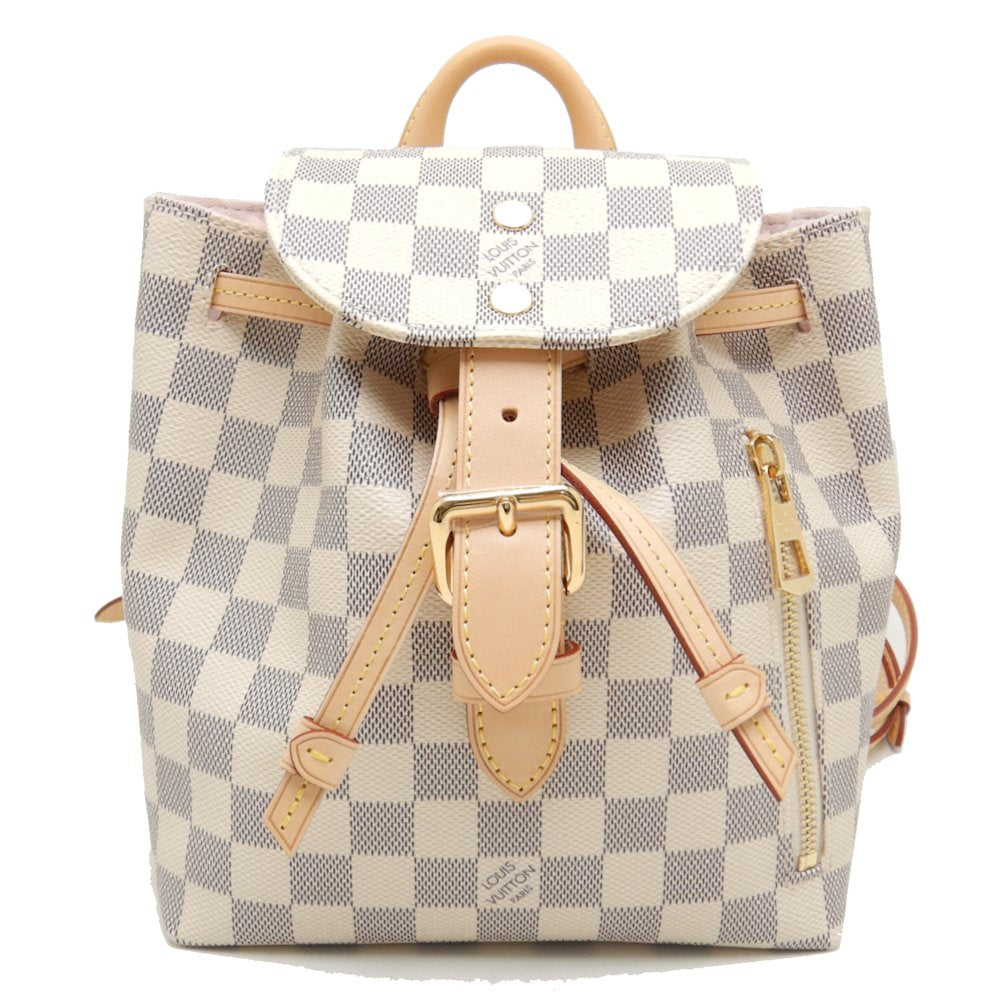 Louis Vuitton Damier Azur Sperone BB Rucksack Backpack