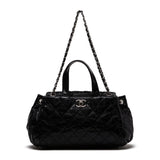 Chanel Portobello 2way Bag Handbag Calf Black
