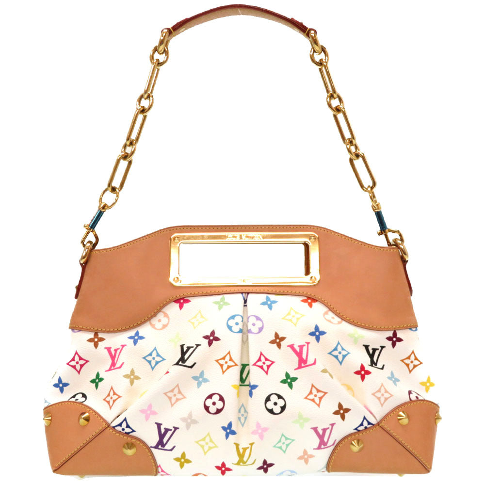 Louis Vuitton Monogram Multi Judy GM Bronne White