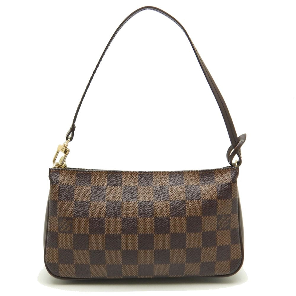 Louis Vuitton Damier Navona Ebene Handbag Brown Accessory Pouch