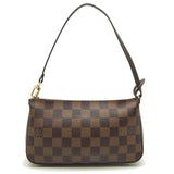 Louis Vuitton Damier Navona Ebene Handbag Brown Accessory Pouch