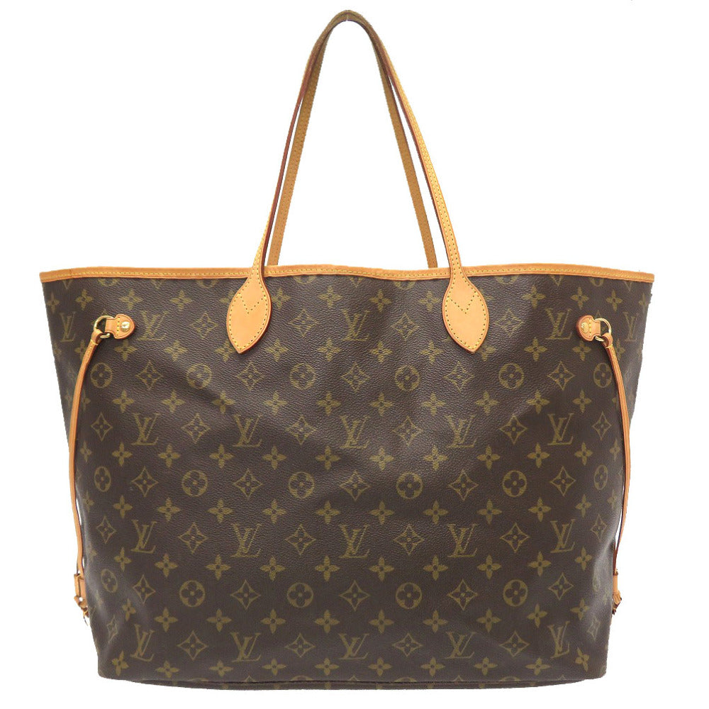 Louis Vuitton Monogram Neverfull GM Tote Bag Brown