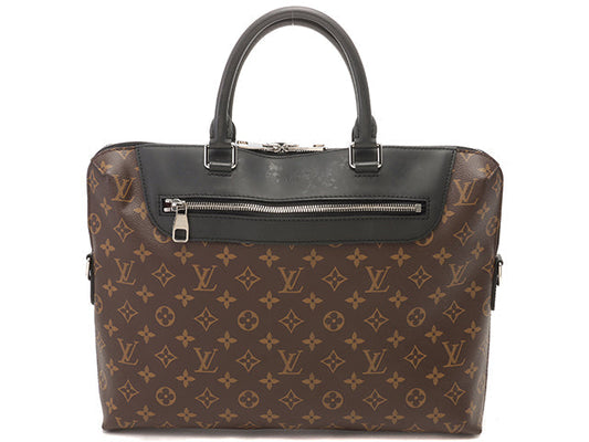 Louis Vuitton Porte Documents Ageur Monogram Macassar