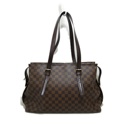 Louis Vuitton Chelsea Tote Bag Canvas Damier Ebene