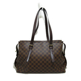 Louis Vuitton Chelsea Tote Bag Canvas Damier Ebene