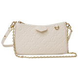 Louis Vuitton Easy Pouch Chain 3way Crossbody Shoulder Bag Monogram