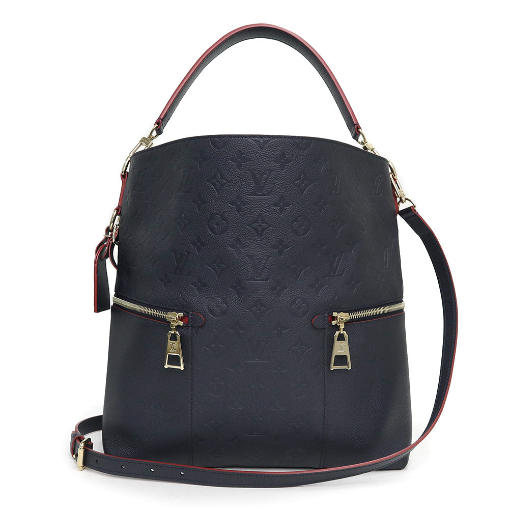 Louis Vuitton Melie Empreinte Marine Rouge Shoulder Bag
