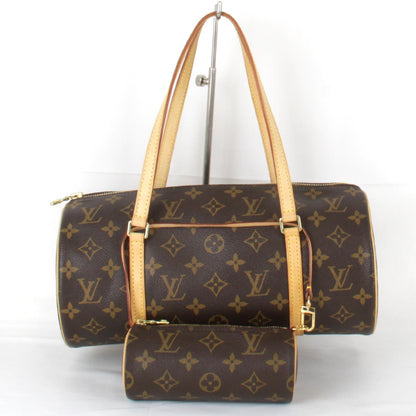 Louis Vuitton Papillon With Pouch Handbag Monogram Canvas