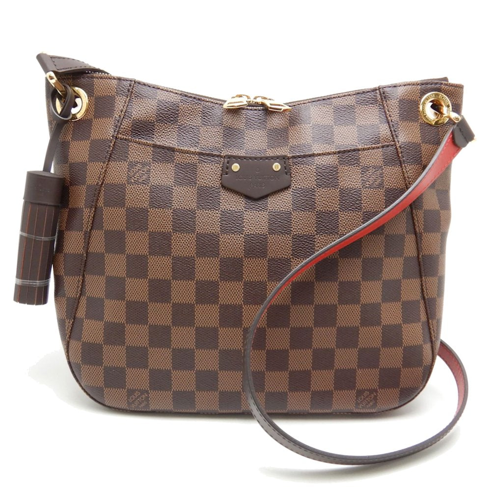 Louis Vuitton Damier South Bank Ebene Shoulder Bag