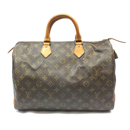 Louis Vuitton Speedy 35 Boston bag Zipper closure Handbag
