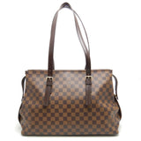 Louis Vuitton Damier Chelsea Ebene Tote Bag