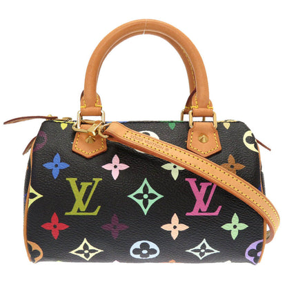Louis Vuitton Monogram Multicolor Mini Speedy Noir Black