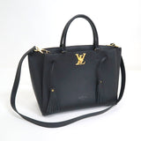 Louis Vuitton LockMe 2way Shoulder Bag Noir