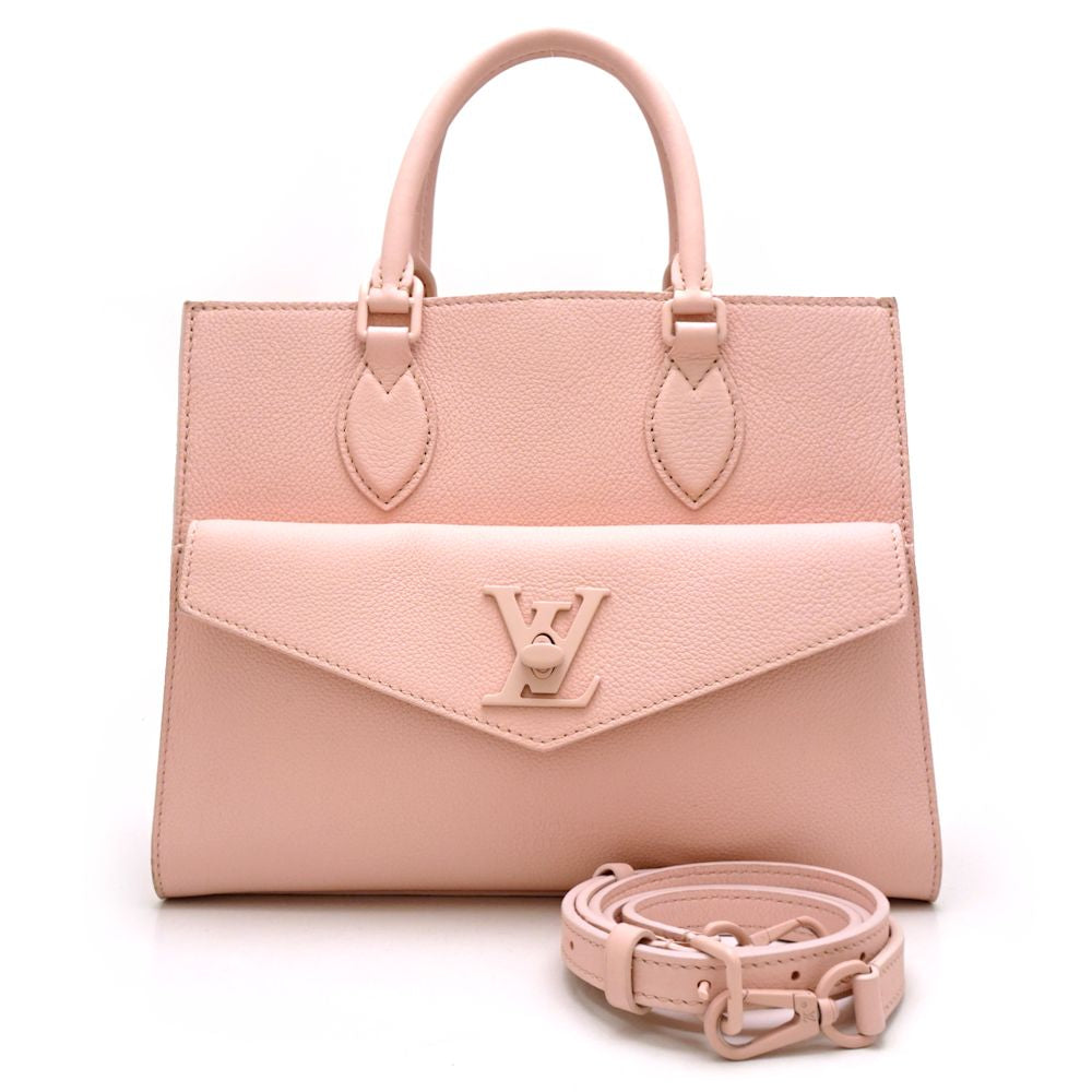 Louis Vuitton LockMe Tote PM Audrose 2WAY Pink