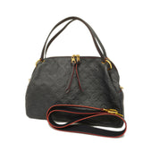Louis Vuitton Monogram Implant Ponthieu PM Shoulder Bag Marine Rouge