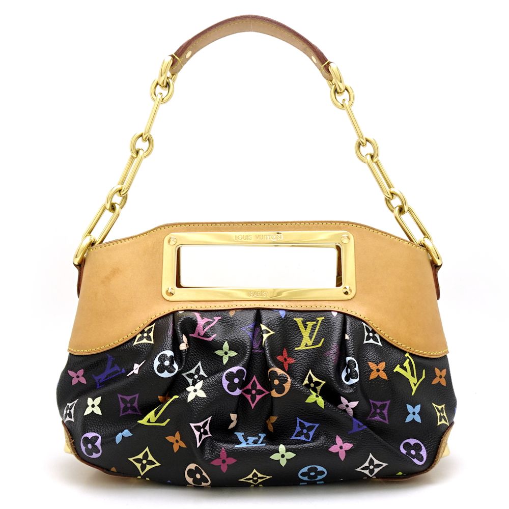Louis Vuitton Multicolor Judy PM Noir Handbag Black