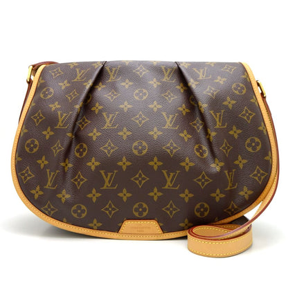 Louis Vuitton  Monogram Menilmontane Brown Shoulder