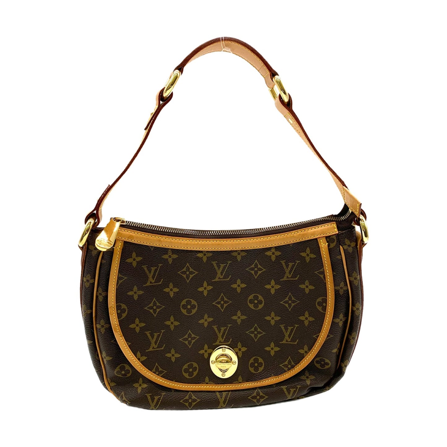 Louis Vuitton Turam PM Shoulder Bag PVC Coated Canvas Monogram