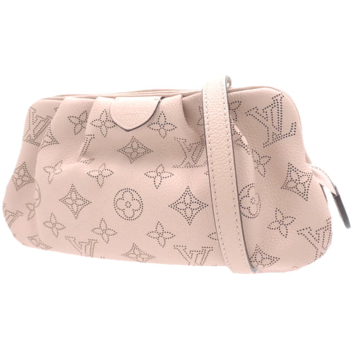 Louis Vuitton Scala Mini Mahina Leather Shoulder Bag Pink