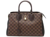 Louis Vuitton Normandy Handbag Damier Noir Black