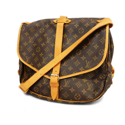 Louis Vuitton Shoulder Bag Monogram Saumur 35