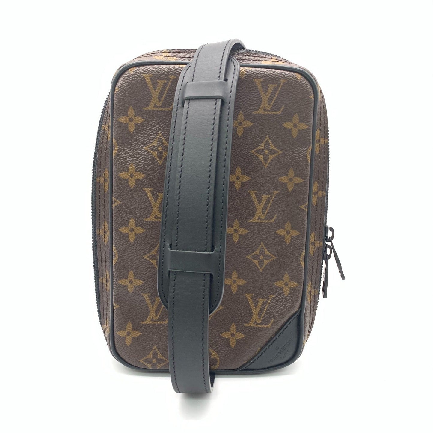 Louis Vuitton Utility Side Bag Shoulder Bag PVC Coated Canvas Monogram