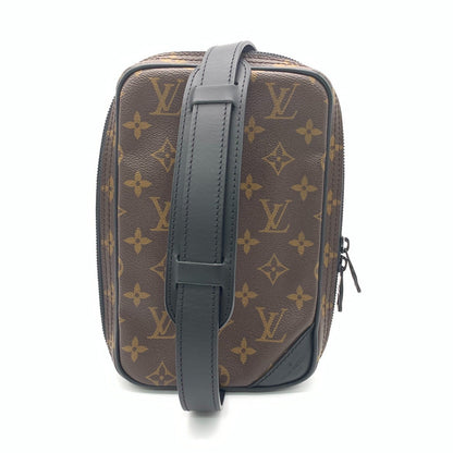 Louis Vuitton Utility Side Bag Shoulder Bag PVC Coated Canvas Monogram