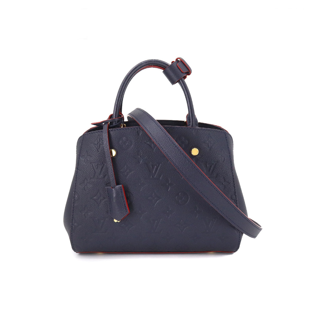 Louis Vuitton Emplant Montaigne BB Shoulder Bag Marine Rouge