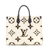 Louis Vuitton Monogram Jungle Onthego GM 2 Way Tote Shoulder Bag Noir