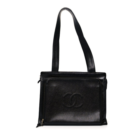 Caviar CC Tote Black