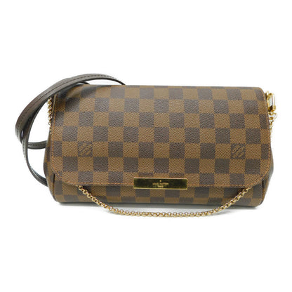 Louis Vuitton Favorite PM Damier Ebene Gold Hardware Handbag