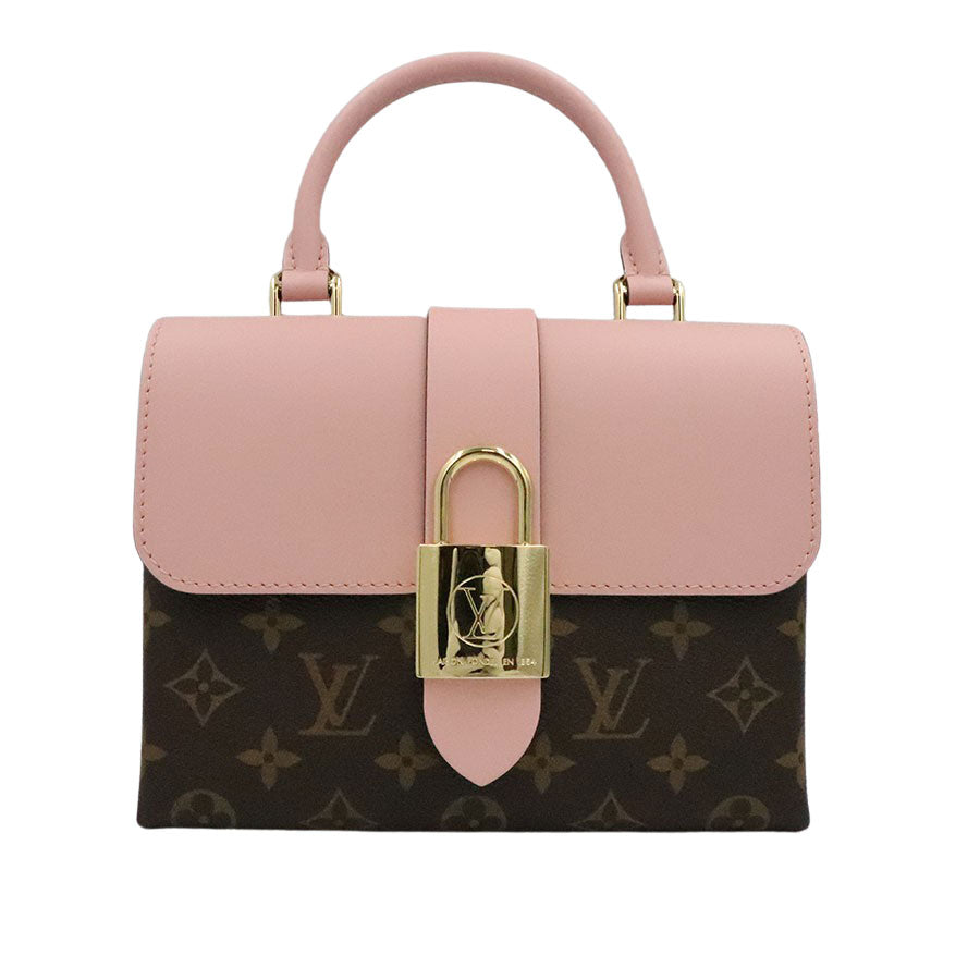 Louis Vuitton Locky BB Monogram Rose Poodle Shoulder Bag Pink