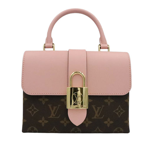Louis Vuitton Locky BB Monogram Rose Poodle Shoulder Bag Pink