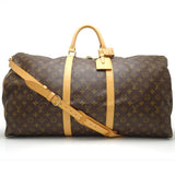 Louis Vuitton Monogram Keepall Bandouliere 60 Brown Boston Bag