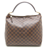 Louis Vuitton Damier Portobello PM Ebene Shoulder Bag Brown
