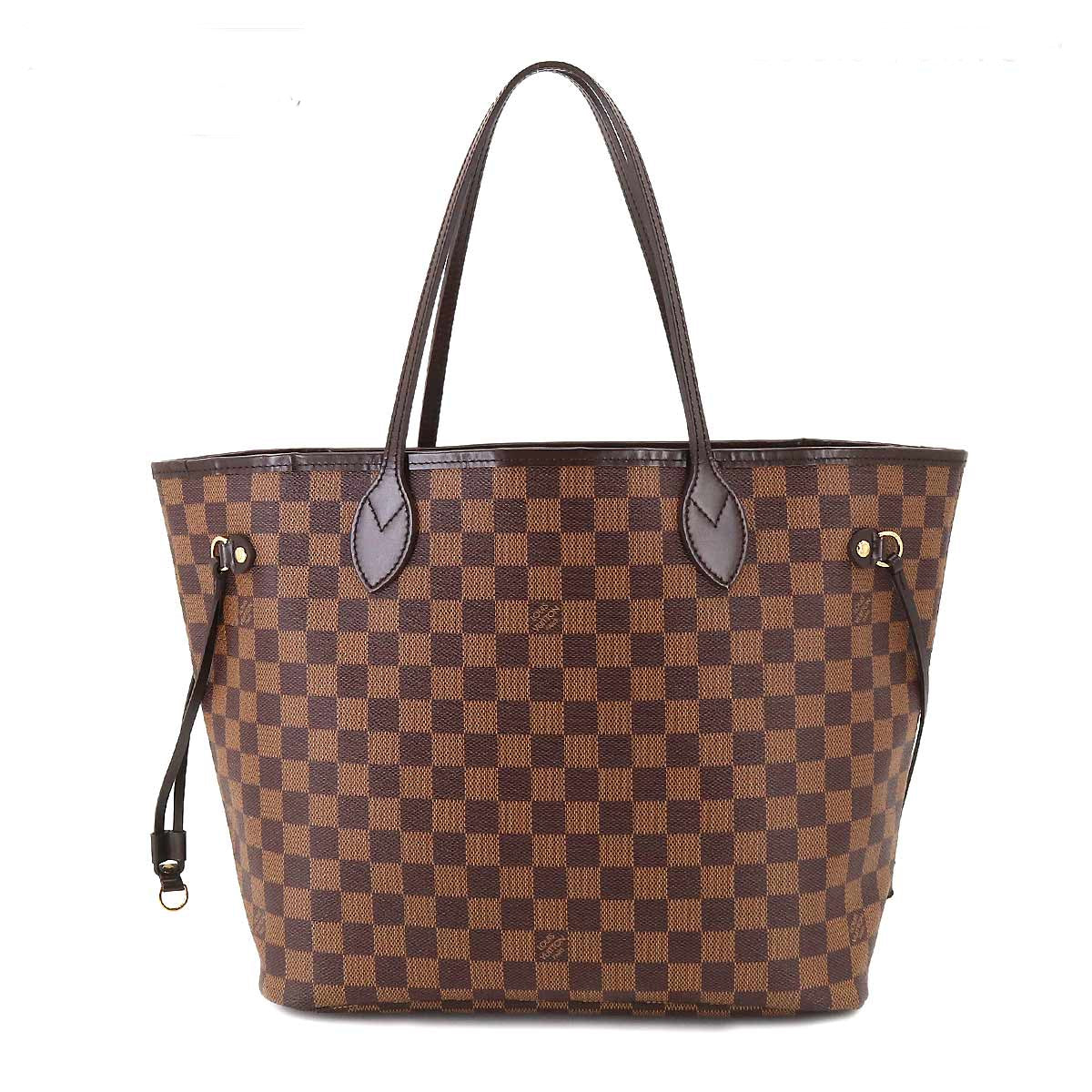 Louis Vuitton Damier Neverfull MM Tote Bag Ebene