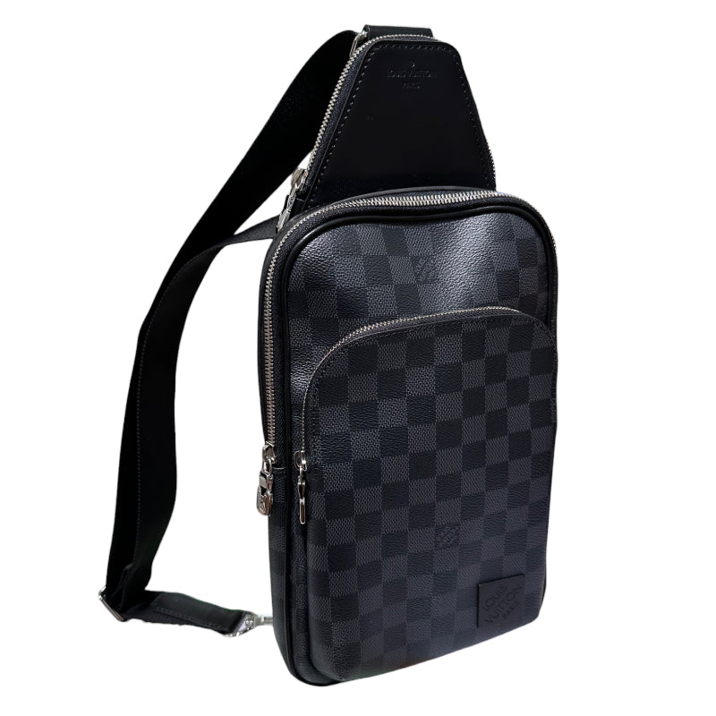 Louis Vuitton Avenue Sling Bag Damier Graphite Shoulder Bag