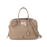 Louis Vuitton Mila MM Shoulder Bag Calf Leather Creme