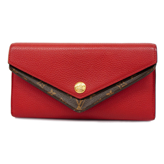 Louis Vuitton Bifold Long Wallet Monogram Portefeuille Double V